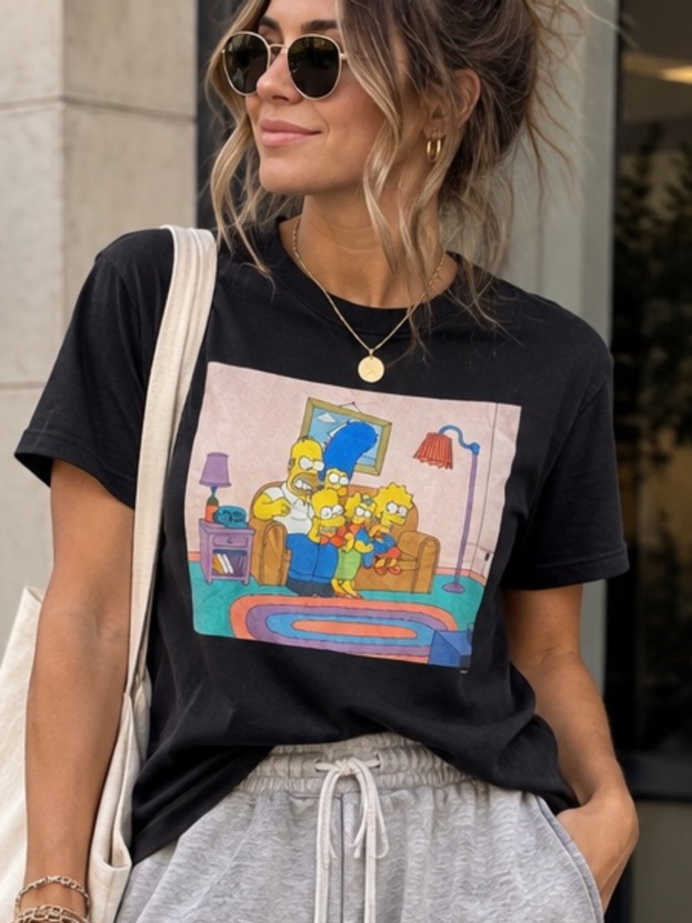 The Simpsons graphic tee in Black Size Small officially licensed merch *2 for 20